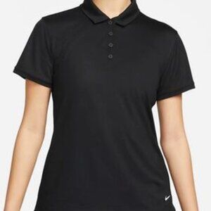 Nike Women's Dri-FIT Polo - Black, Size XS